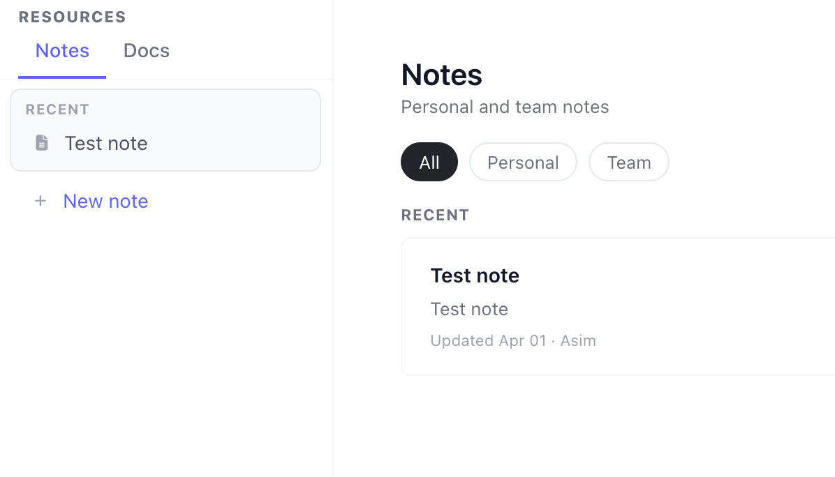 sparQ notes and docs